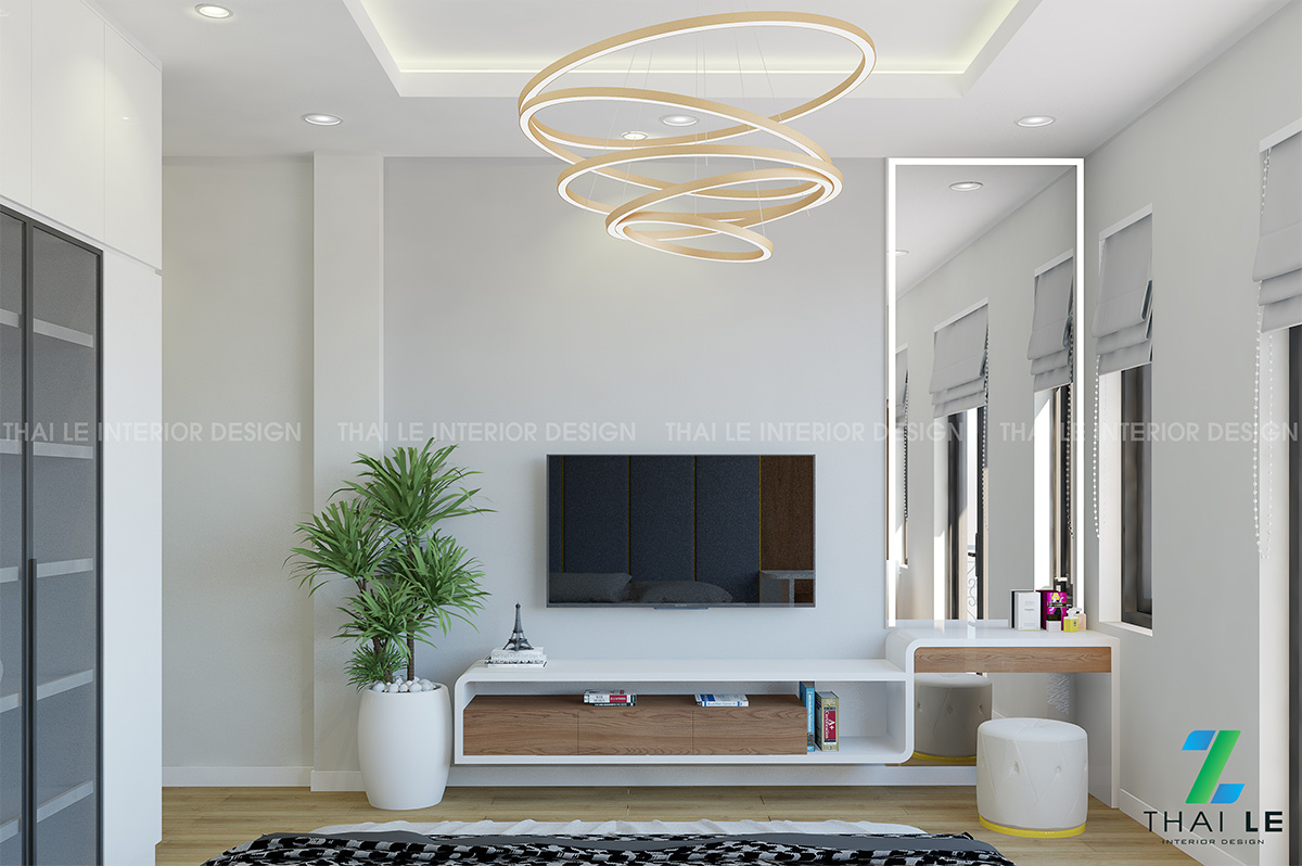 Thiết kế nội thất nhà phố Đường B2 Bình Điền Q8 - 400m2